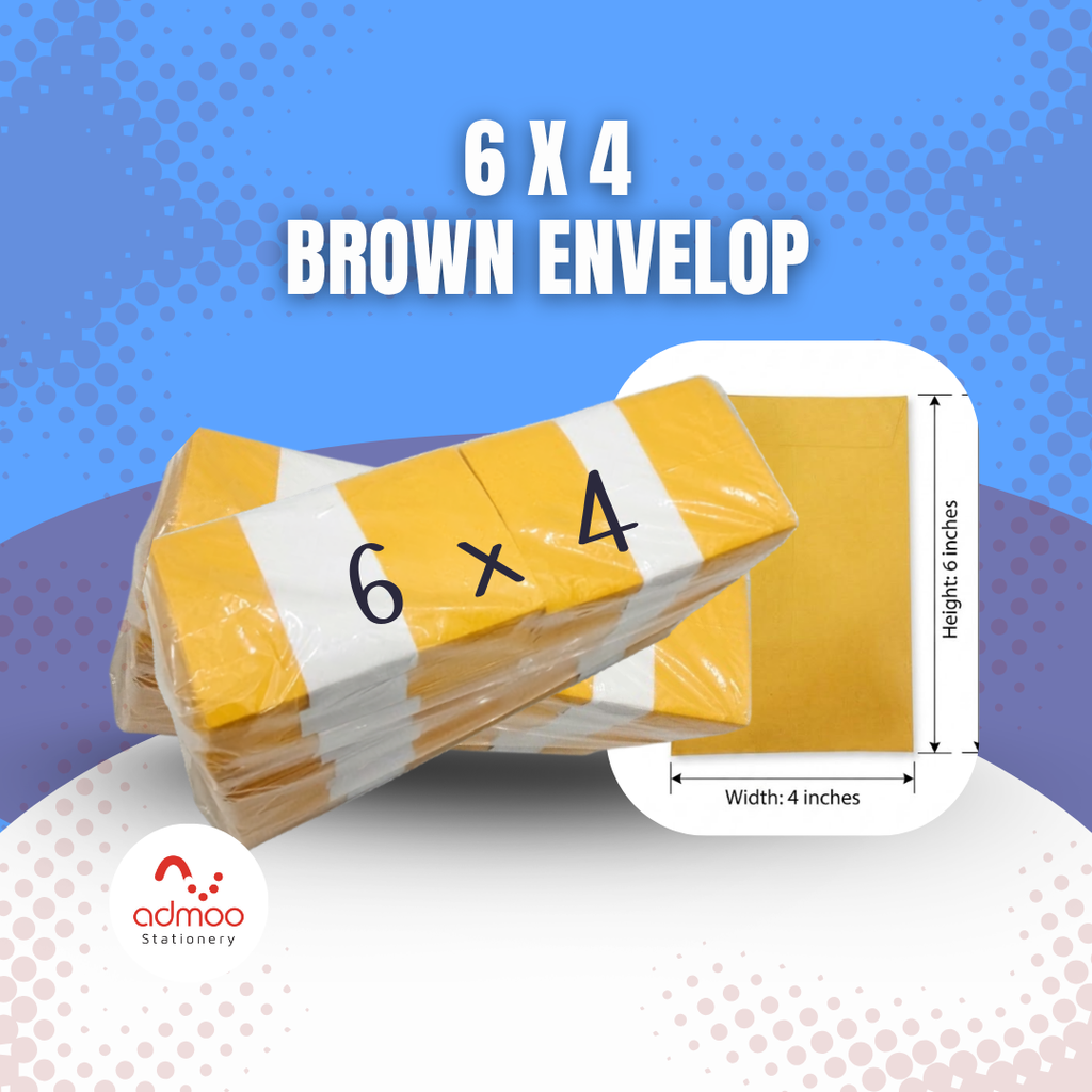 6x4 Envelope - Brown