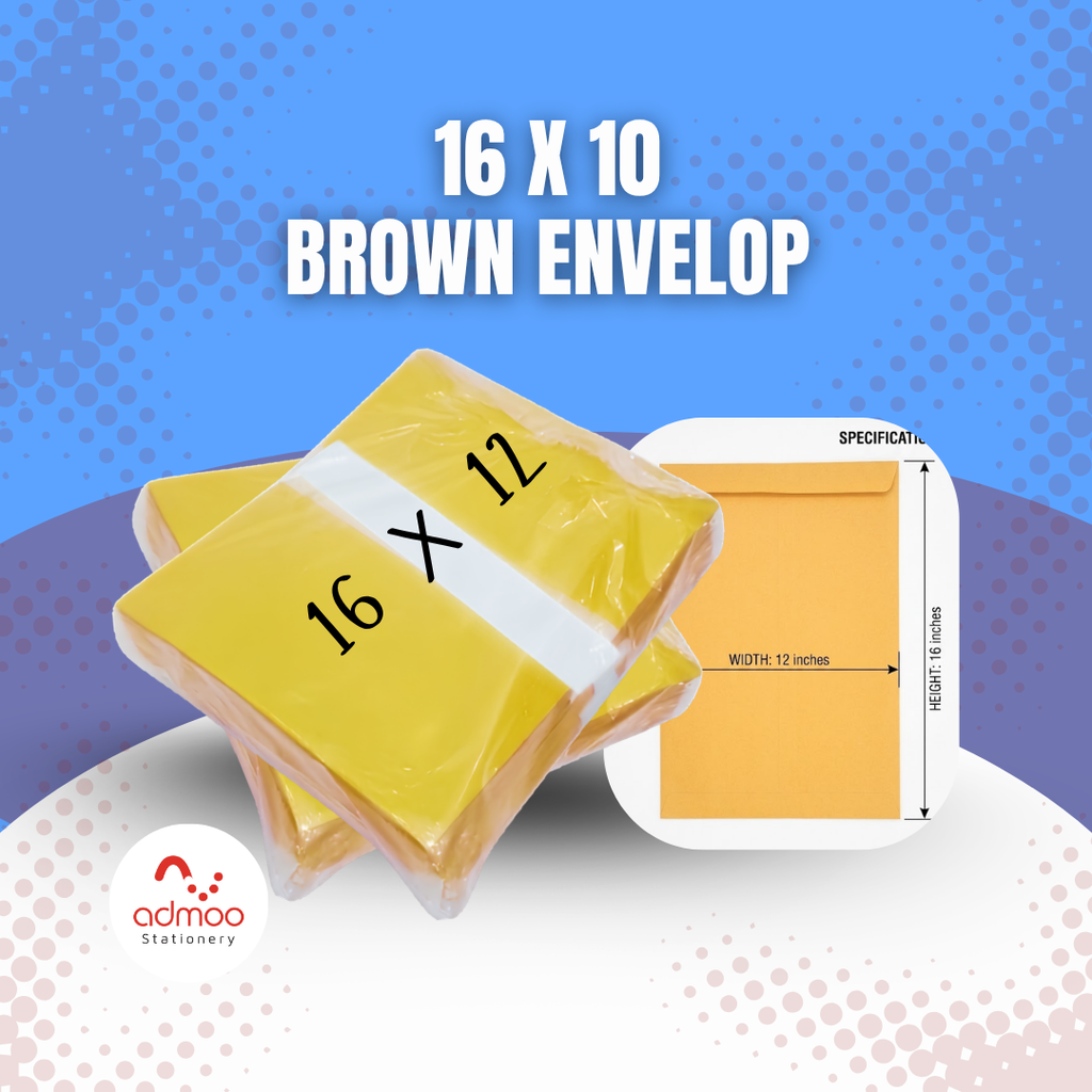 16x12 Envelope - Brown