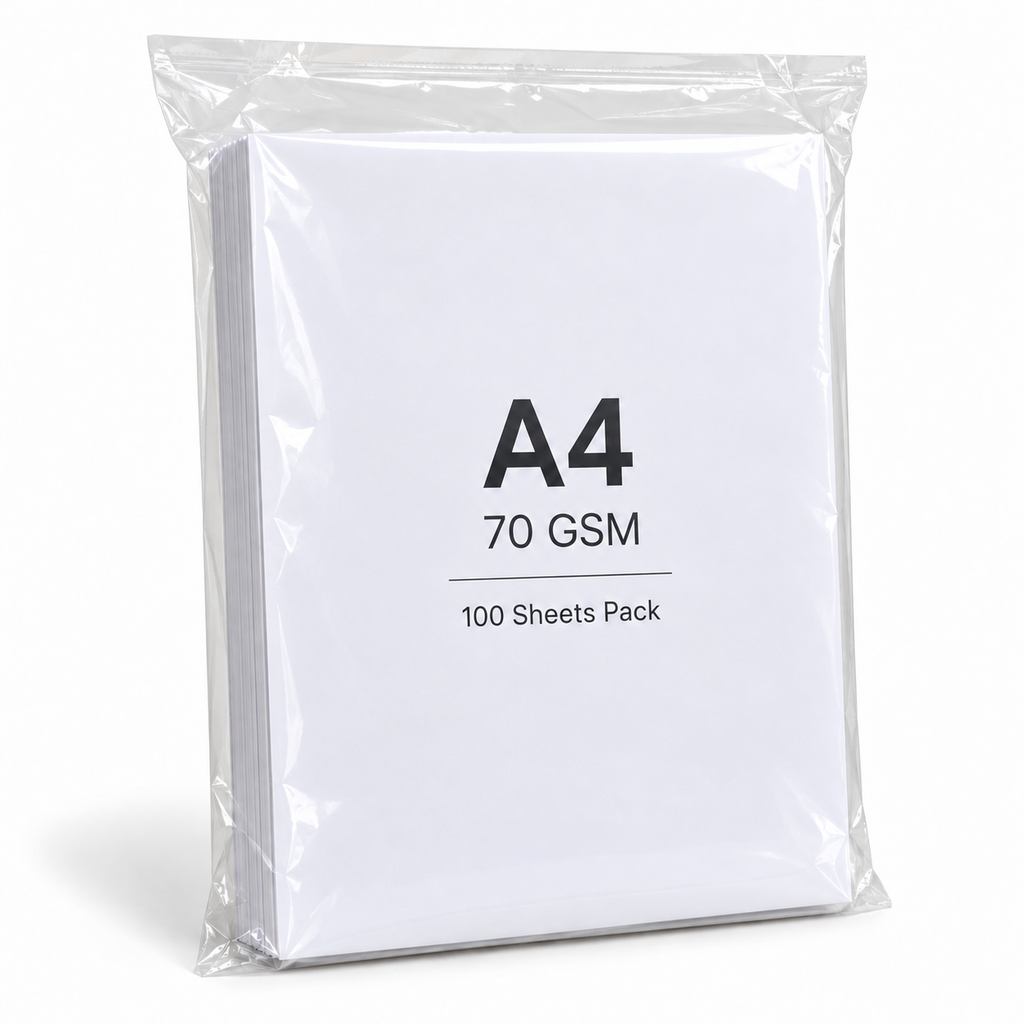 A4 70GSM White Paper – 100 Sheets Pack (Chenming)