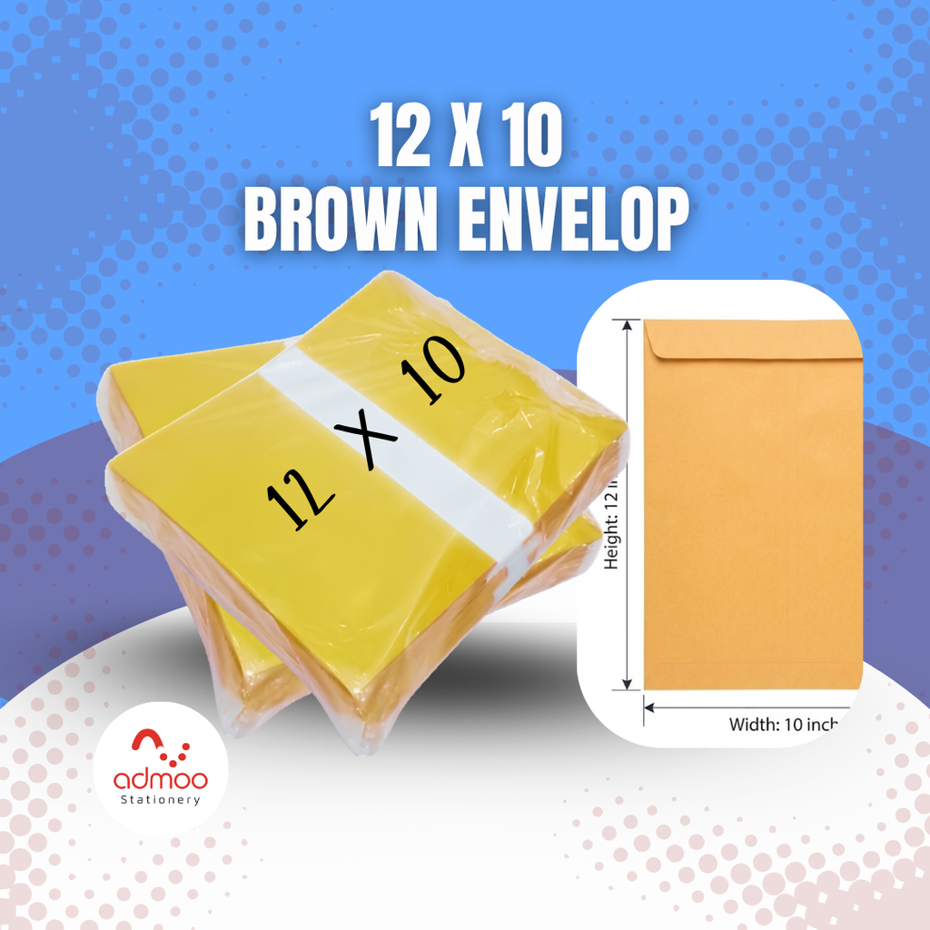 [1210ENVBRN] 12x10 Envelope - Brown