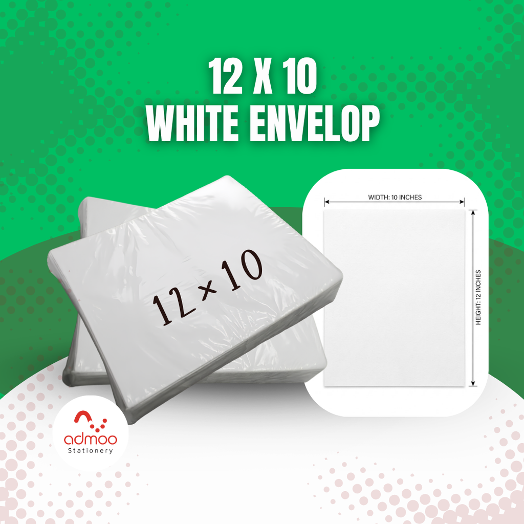 [1210ENVWHT] 12x10 Envelope - White