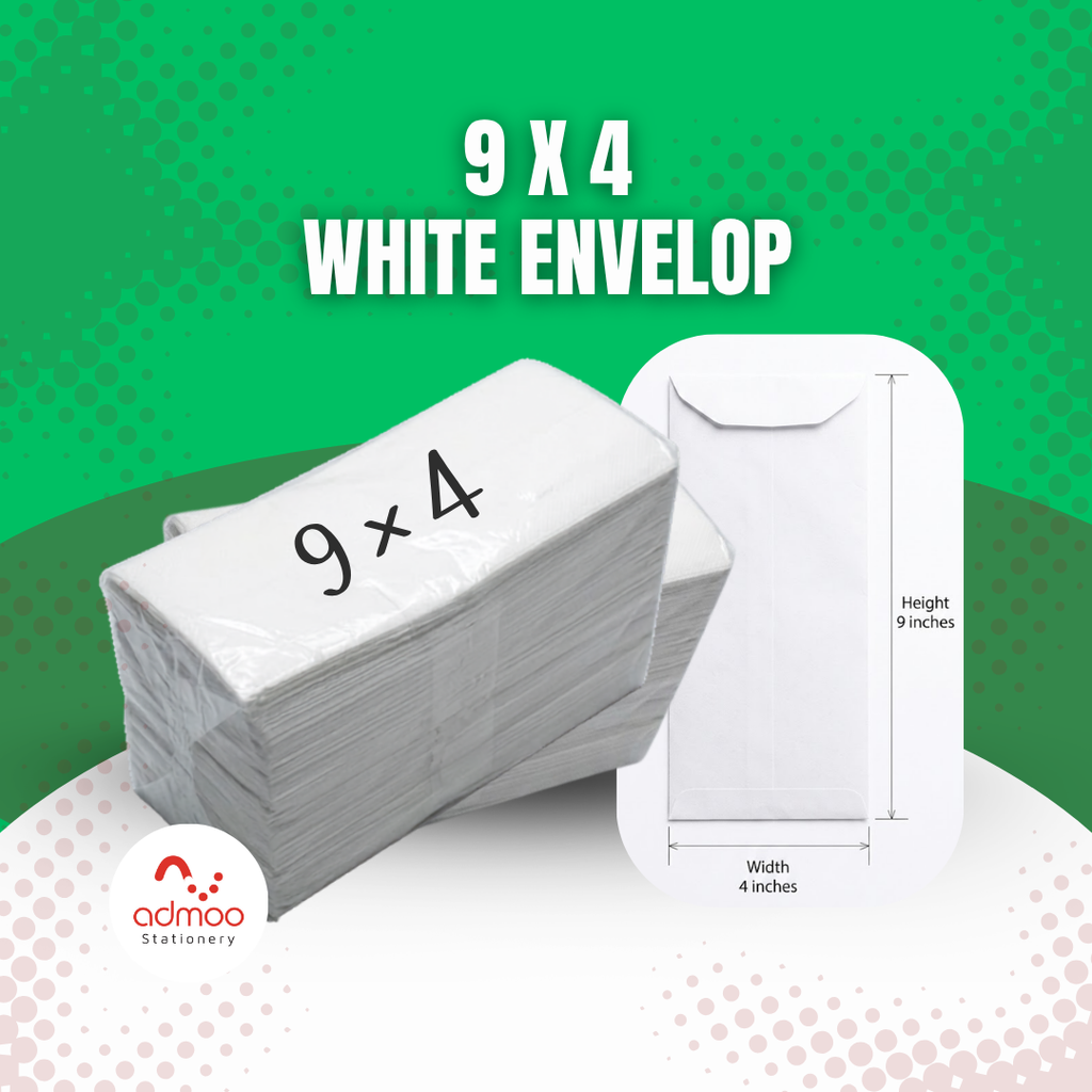 [94ENVWHT] 9x4 Envelope - White