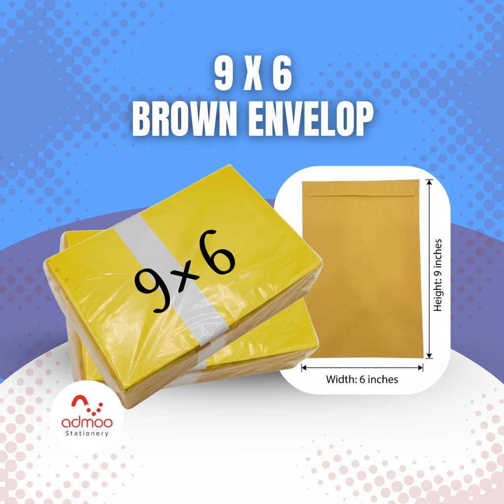[96ENVBRN] 9x6 Envelope - Brown